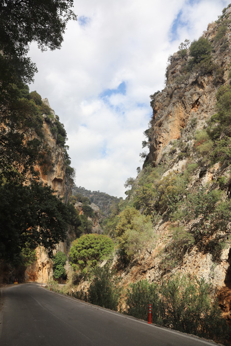 Kreta, Therisos-Schlucht, Nördliches Ende aus Richtung Chania - mittelmeer-reise-und-meer.de