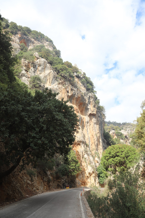 Kreta, Therisos-Schlucht, Nördliches Ende aus Richtung Chania - mittelmeer-reise-und-meer.de