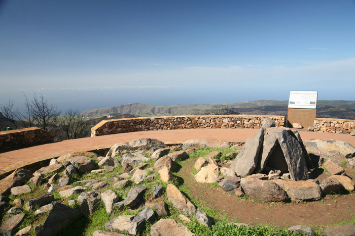 La Gomera, Alto de Garajonay, Höchster Berg, Aussichtsplattform - mittelmeer-reise-und-meer.de