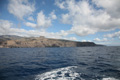 Bootstour Süden, Panorama Küste im Südosten, La Gomera