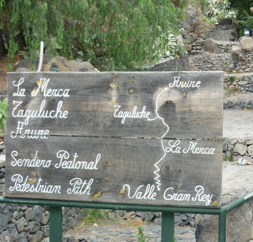 Wanderweg La Calera - Arure