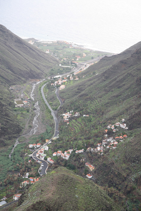 La Gomera, Valle Gran Rey, El Guro vom Aussichtspunkt GM-1 km 57 - mittelmeer-reise-und-meer.de