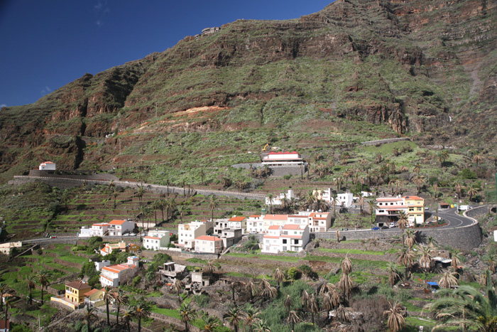 La Gomera, Valle Gran Rey,  El Retamal, Blick von Los Descansaderos - mittelmeer-reise-und-meer.de