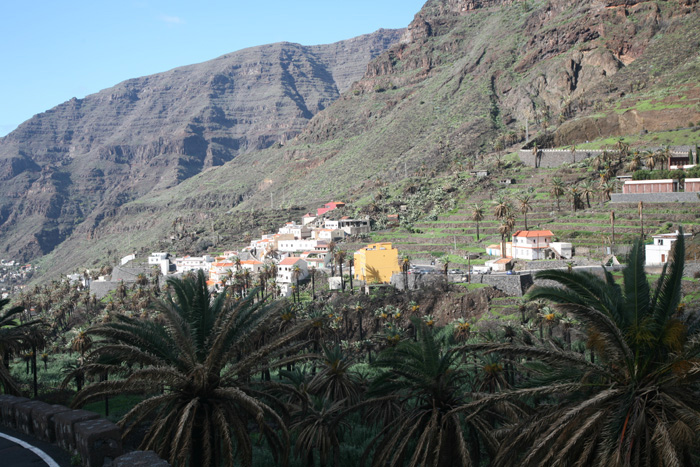 La Gomera, Valle Gran Rey, La Vizcaina, Blick ins Valle - mittelmeer-reise-und-meer.de