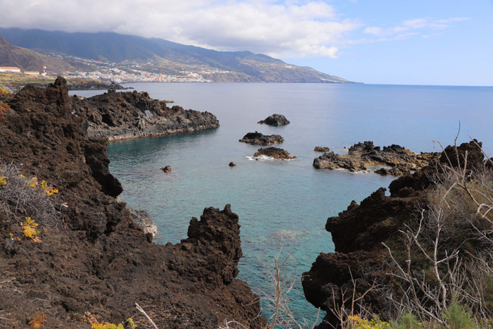 La Palma, Los Cancajos, Paseo del litoral, Felsenbucht 2 - mittelmeer-reise-und-meer.de