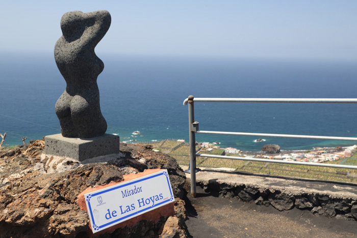 La Palma, Mirador de Las Hoyas, Blick nach Norden - mittelmeer-reise-und-meer.de