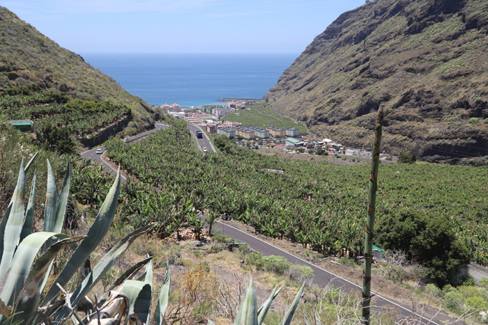 La Palma, Puerto de Tazacorte, Blick von der LP-1 - mittelmeer-reise-und-meer.de