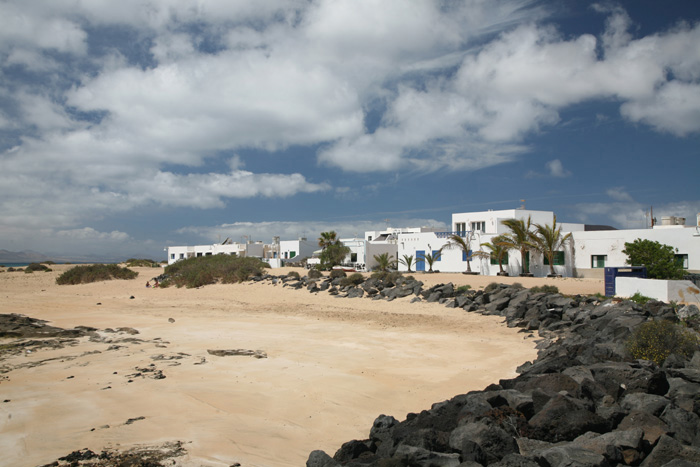 Lanzarote, Isla Graciosa, Strand in Caleta del Sebo - mittelmeer-reise-und-meer.de