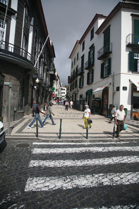 Madeira, Funchal, Rua Joao Tavira, Ecke Rua do Aljube - mittelmeer-reise-und-meer.de
