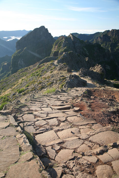 Madeira, Pico de Arieiro, Wanderweg zum Pico Ruivo de Santana - mittelmeer-reise-und-meer.de