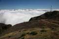 Wolkenband in den Mittagsstunden, Pico de Arieiro, Madeira