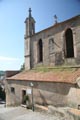Wehrkirche, Ansicht von Wallfahrtstreppe, Arta, Mallorca