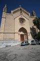 Wehrkirche, Eingangsportal, Arta, Mallorca