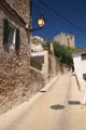 Carrer del Castell, Aufstieg zur Festung, Capdepera, Mallorca