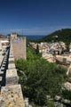 Festung, Blick auf Capdepera und das Meer, Capdepera, Mallorca