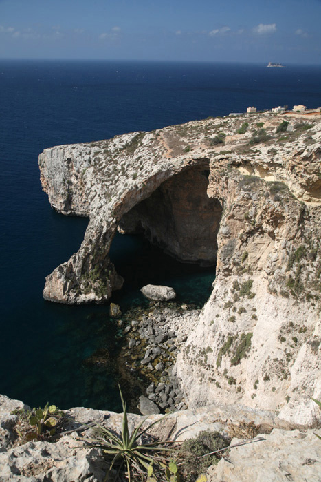 Malta, Blaue Grotte, Ansicht vom Aussichtspunkt - mittelmeer-reise-und-meer.de