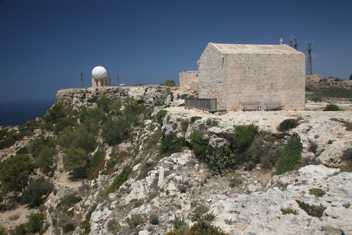 Malta, Dingli, St. Magdalenen Kapelle, Klippen - mittelmeer-reise-und-meer.de