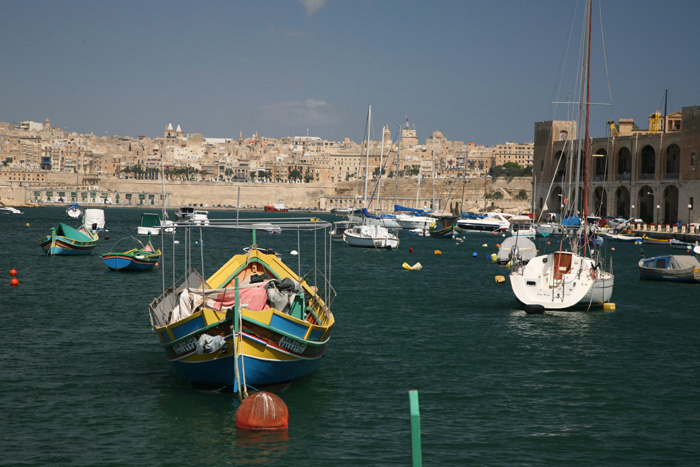 Malta, Kalkara, 3 Cities, Ix Xatt, Blick Kalkara, Promenade, Marina - mittelmeer-reise-und-meer.de