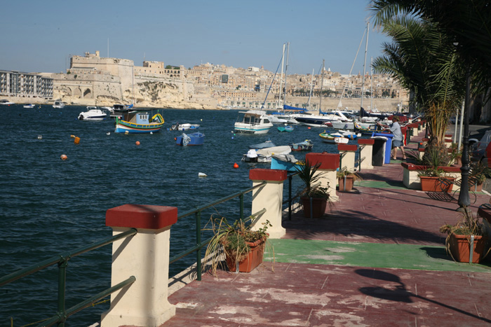 Malta, Kalkara, 3 Cities, Panorama Valletta, Marina, Kalkara - mittelmeer-reise-und-meer.de