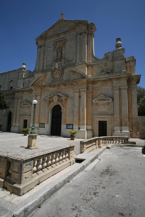 Malta, Rabat, St. Magdalenen, Eingang - mittelmeer-reise-und-meer.de