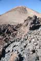 Pico del Teide, Gipfelblick am Weg zum Mirador de la Fortaleza, Teneriffa