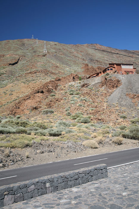 Teneriffa, TF-21, Basisstation Seilbahn Pico del Teide, km 43,4 - mittelmeer-reise-und-meer.de